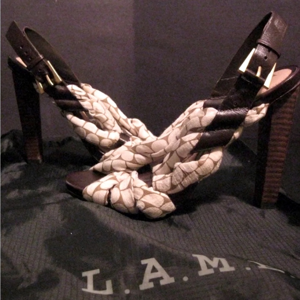 L.A.M.B.-GWEN STEFANI TAMIKA SLINGBACK SANDAL - Picture 15 of 15